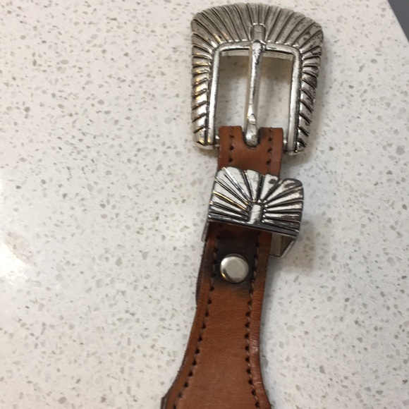 Vintage Western Top Grain Leather Belt - 5701-11 - Picture 5 of 13